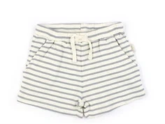 Petit Piao blue mist stribet shorts